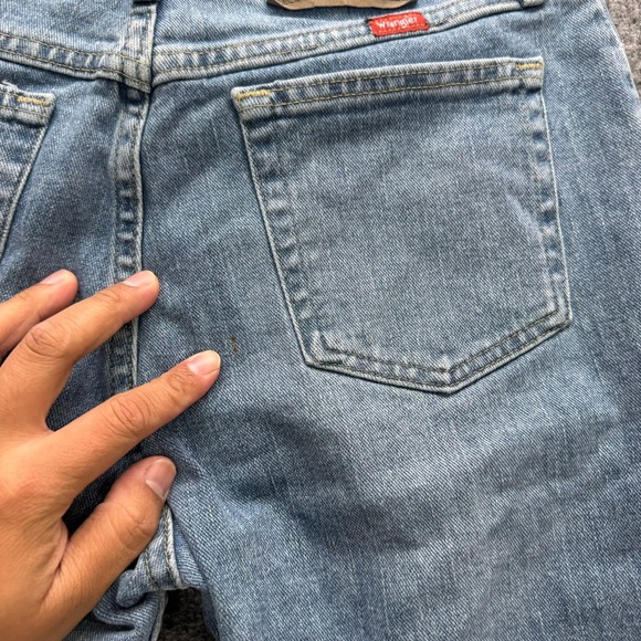 Wrangler Premium Jeans Men's 30x30 Light Wash Straight Fit Denim Casual Pants - Picture 8 of 10